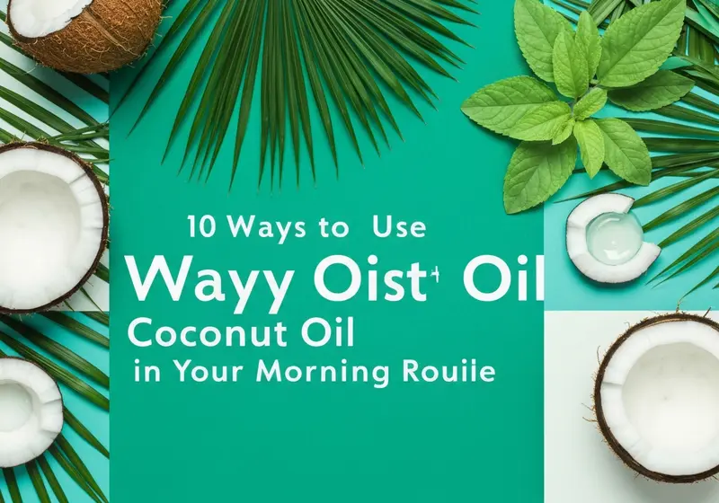 10 ways to use coconut oil in your morning routine