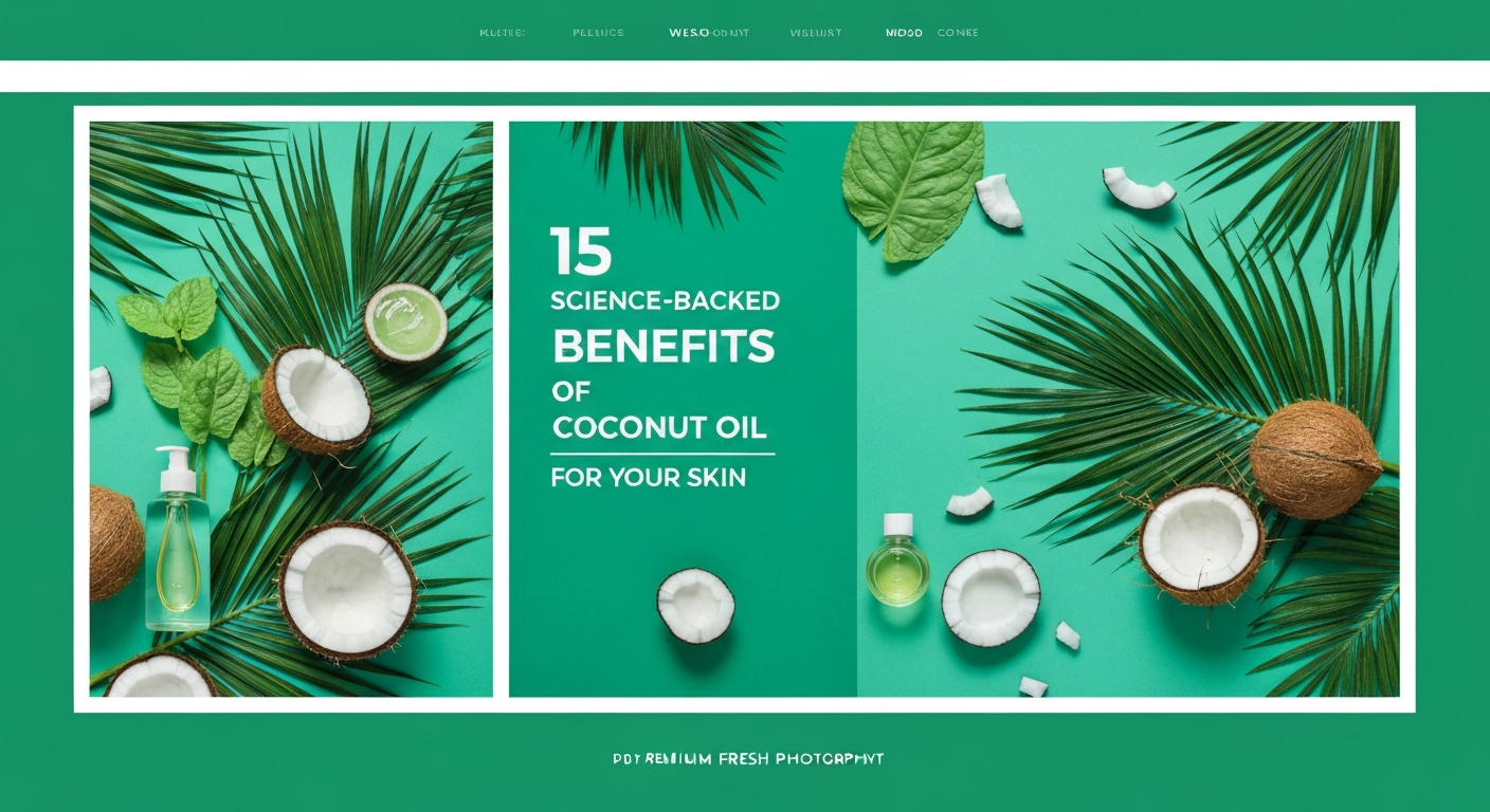 15 Science-Backed Benefits of Coconut Oil for Your Skin