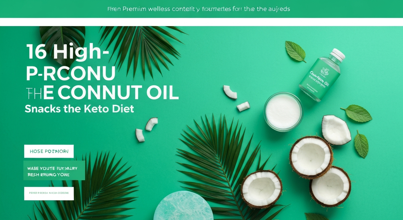 16 High-Protein Coconut Oil Snacks for the Keto Diet