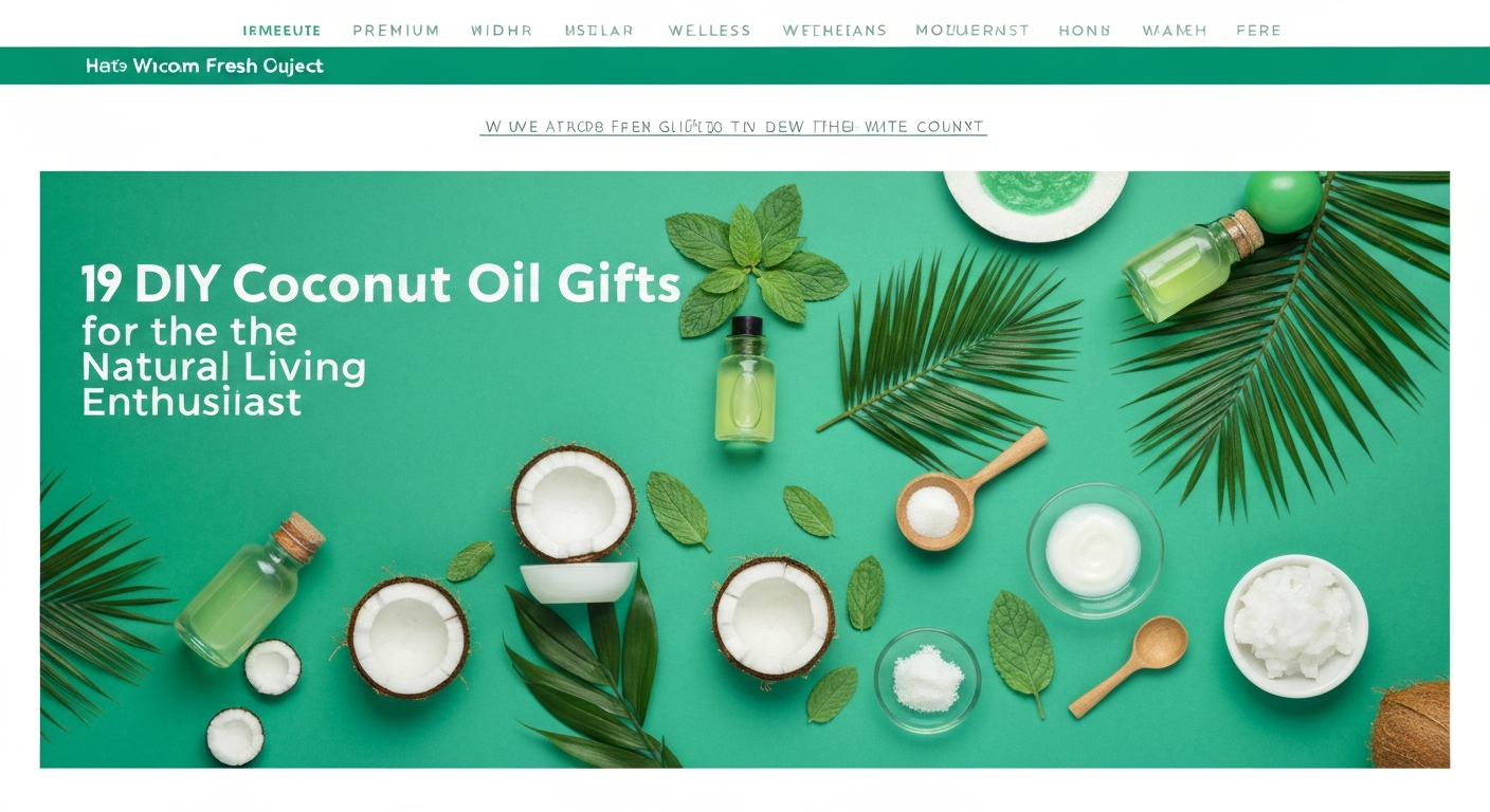 19 DIY Coconut Oil Gifts for the Natural Living Enthusiast
