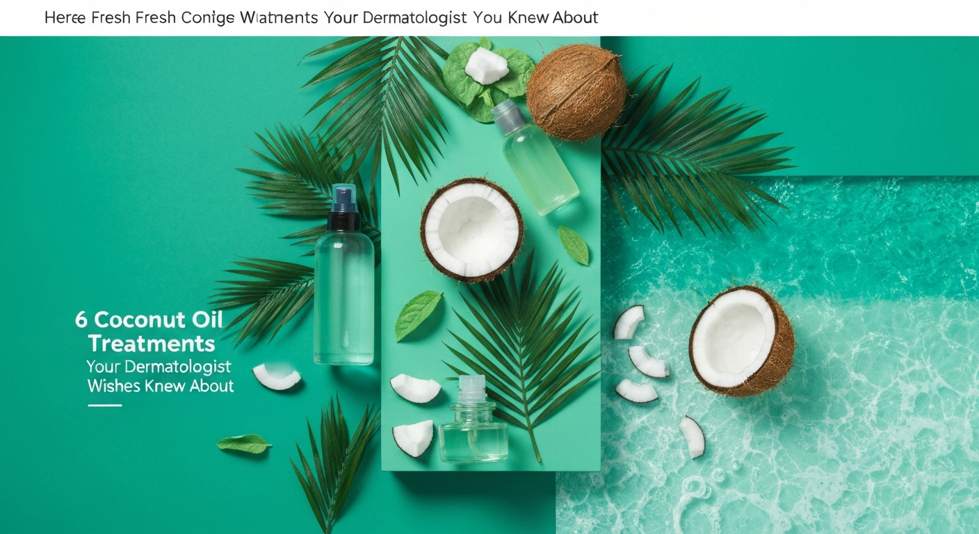 6 Coconut Oil Treatments Your Dermatologist Wishes You Knew About
