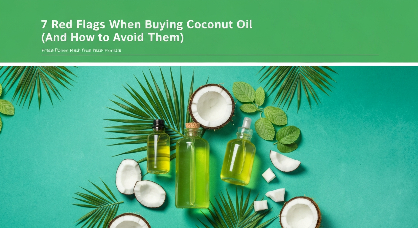7 Red Flags When Buying Coconut Oil (And How to Avoid Them)