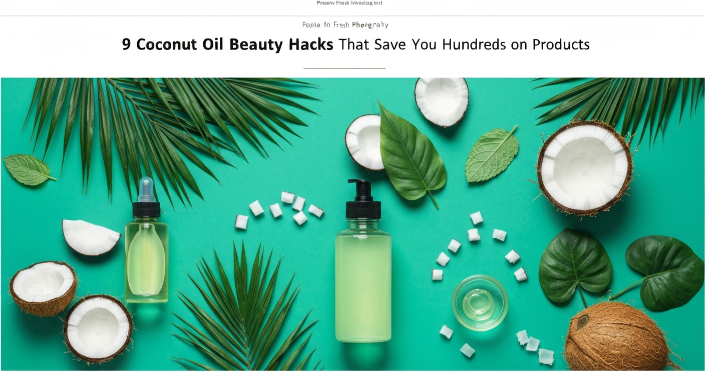 9 Coconut Oil Beauty Hacks That Save You Hundreds on Products