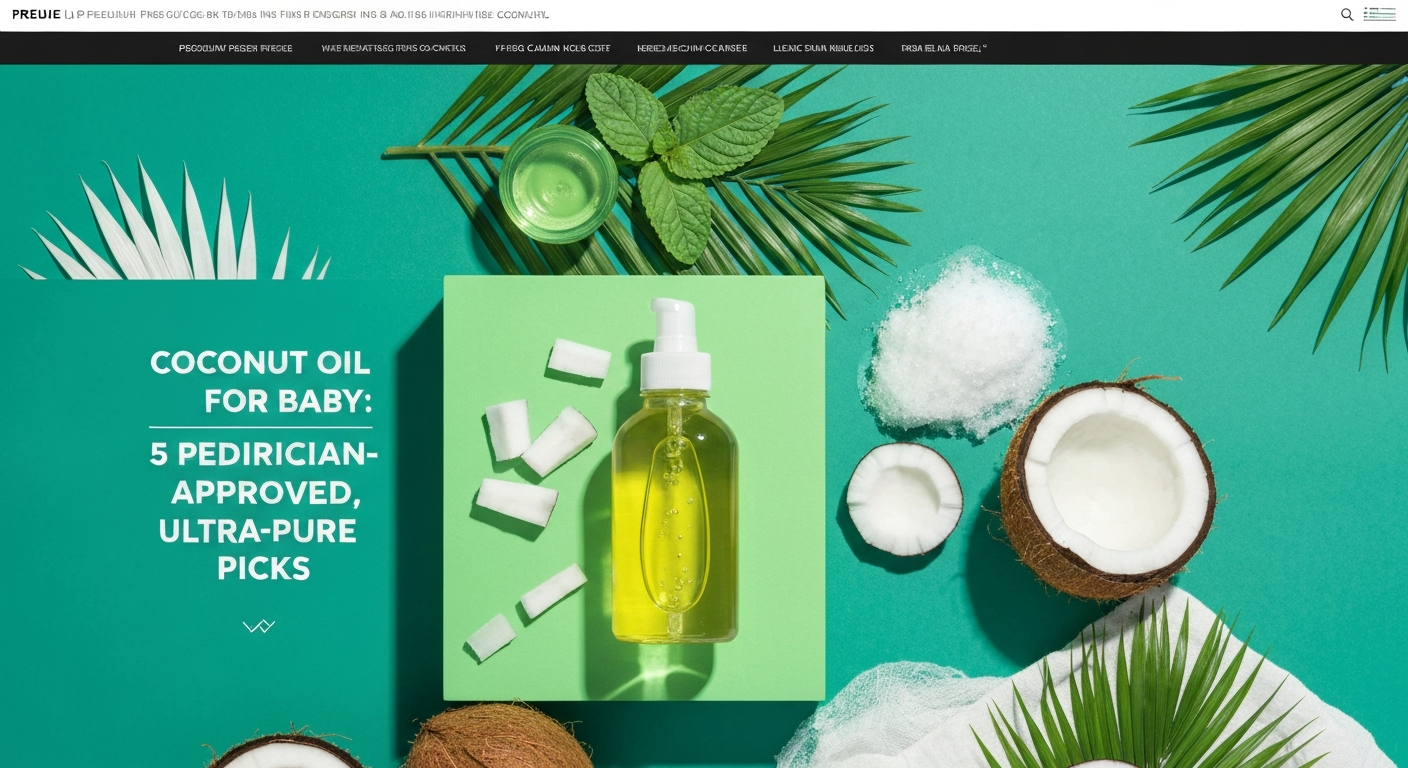 Best Coconut Oil for Baby: 5 Pediatrician-Approved, Ultra-Pure Picks