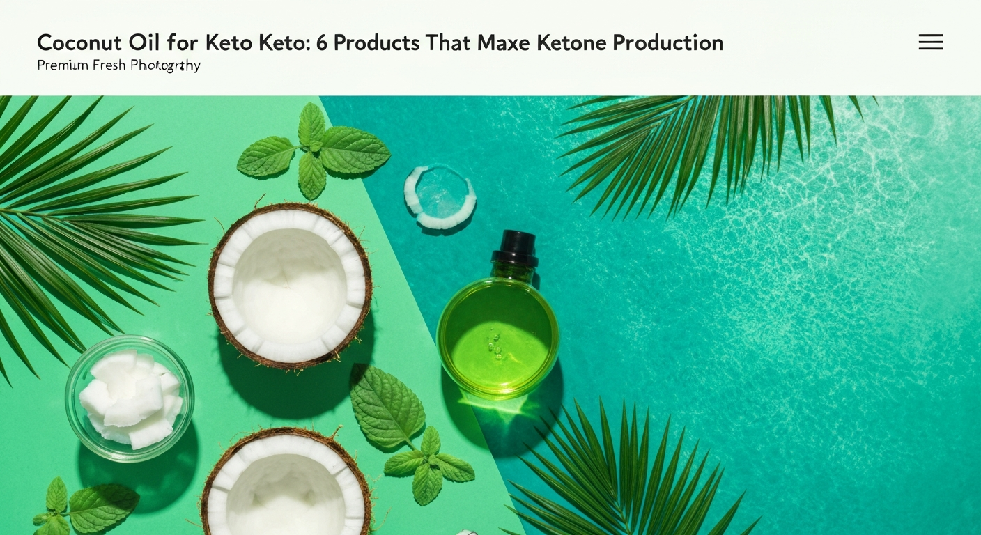 Best Coconut Oil for Keto: 6 Products That Maximize Ketone Production