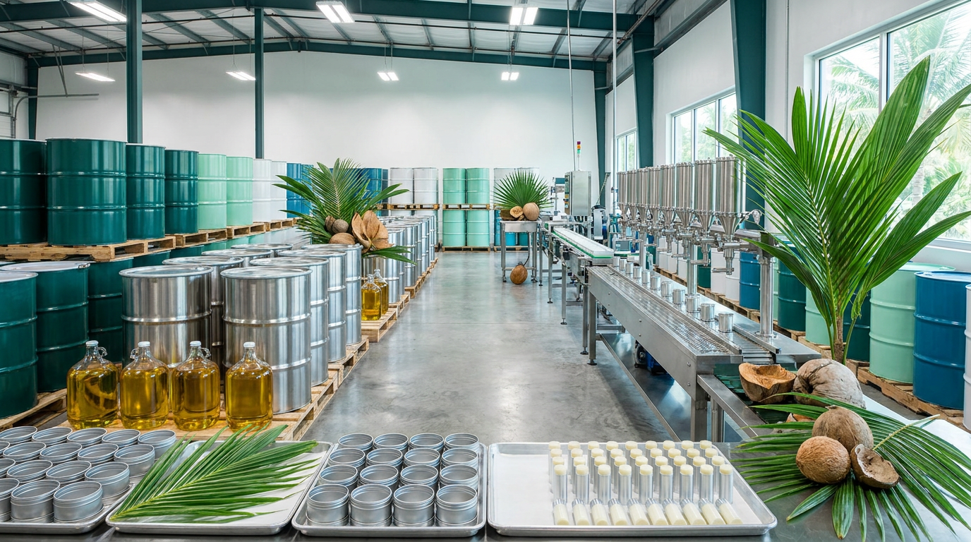 Fractionated Coconut Oil for Sports & Friction Balms