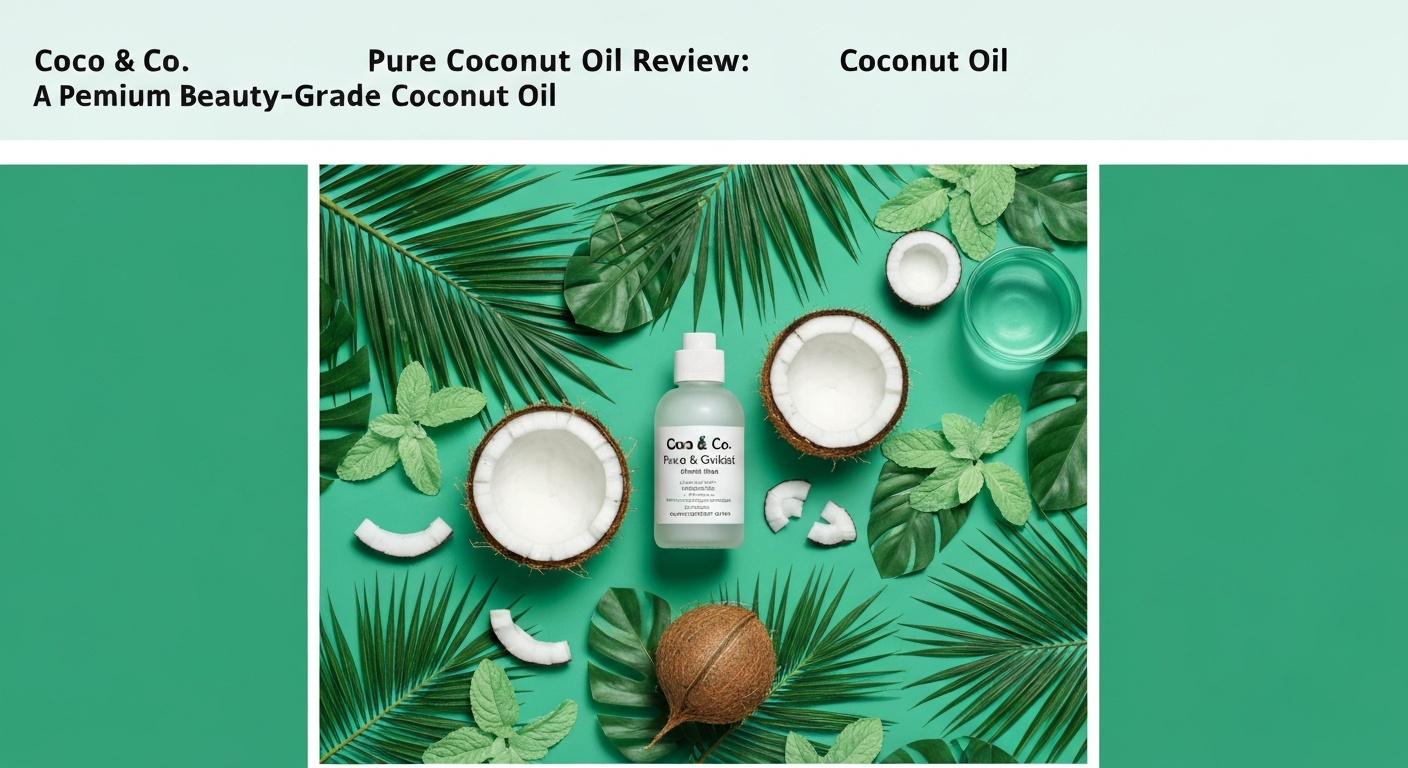 Coco & Co. Pure Coconut Oil Review: A Premium Beauty-Grade Coconut Oil