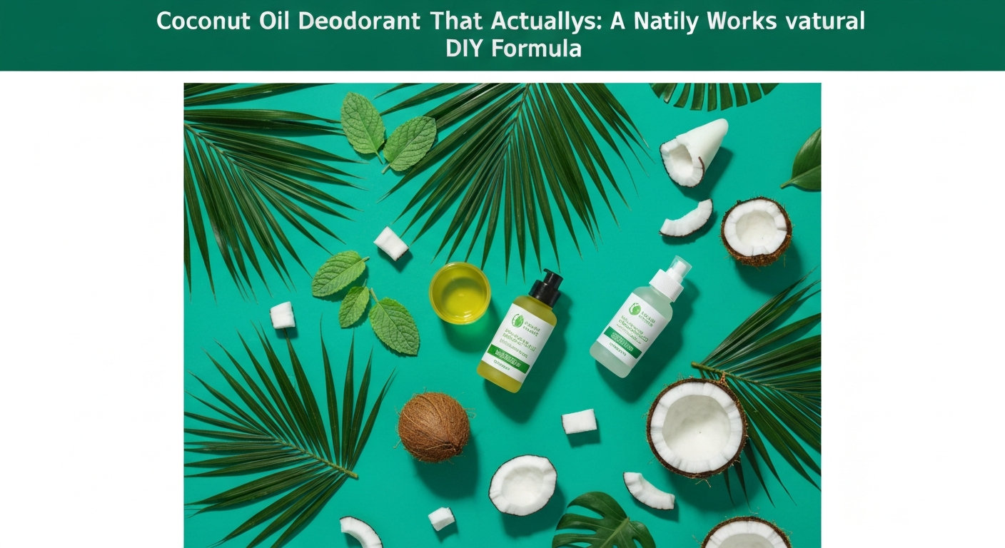 Coconut Oil Deodorant That Actually Works: A Natural DIY Formula