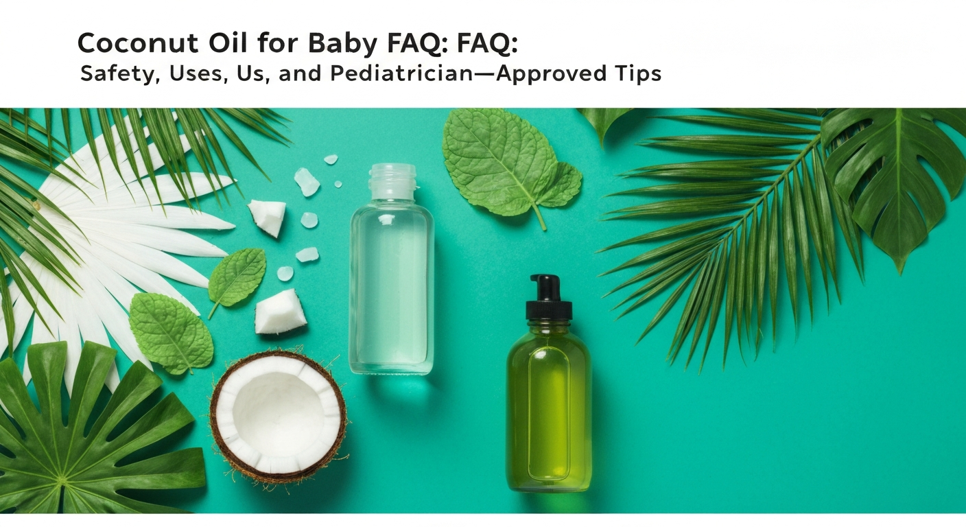 Coconut Oil for Baby FAQ: Safety, Uses, and Pediatrician-Approved Tips