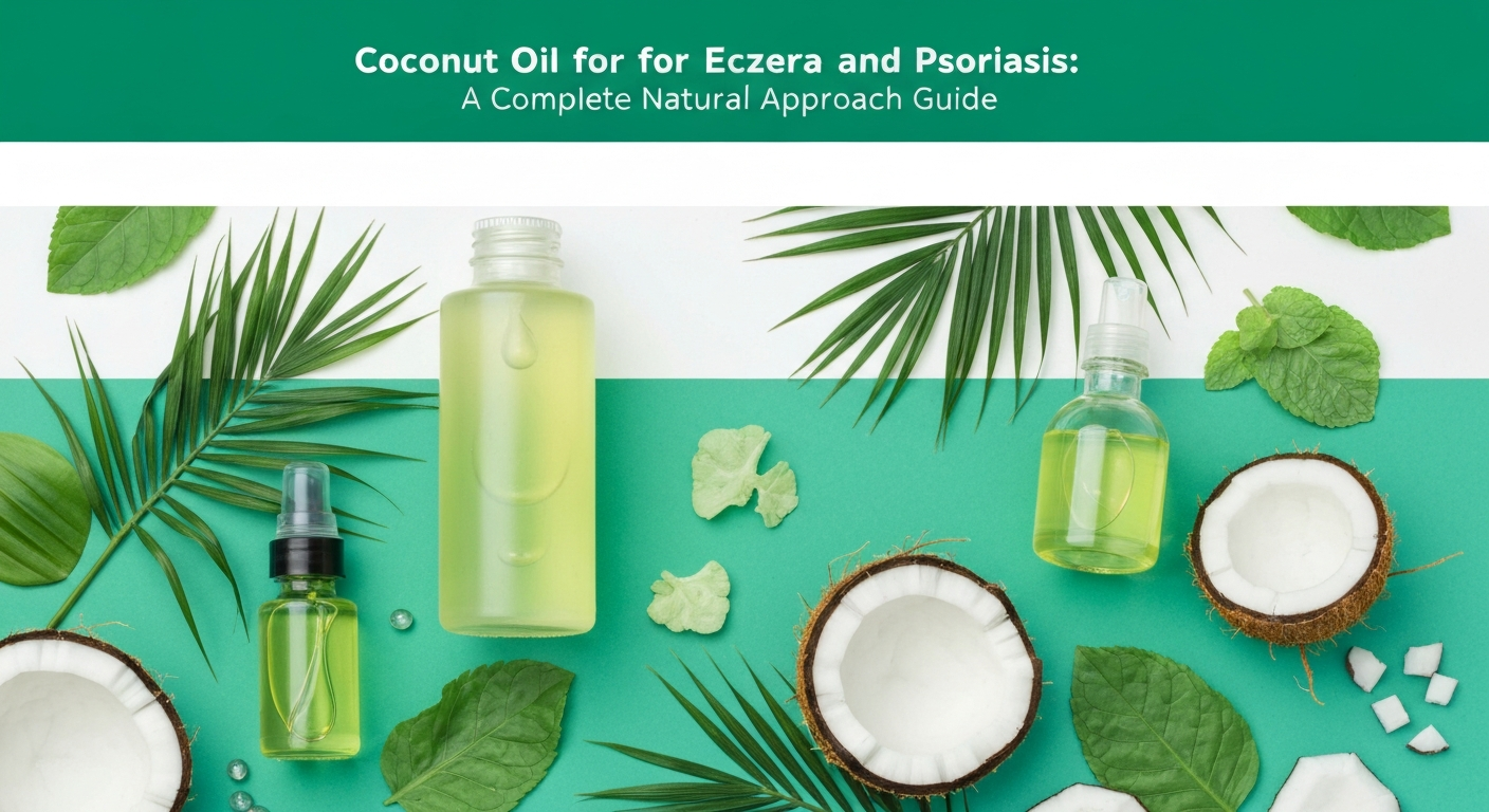 Coconut Oil for Eczema and Psoriasis: A Complete Natural Treatment Guide