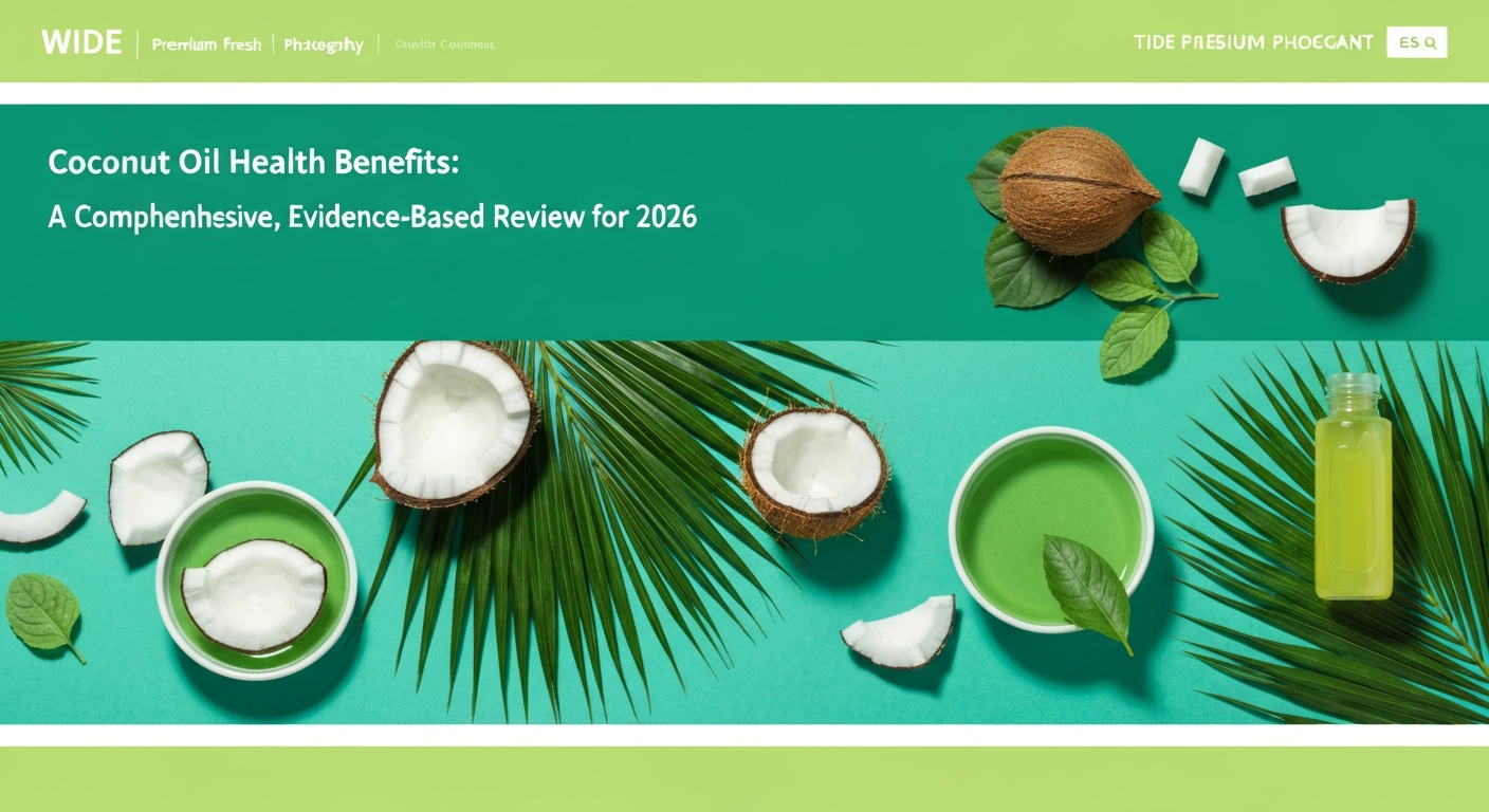 Coconut Oil Health Benefits: A Comprehensive, Evidence-Based Review for 2026