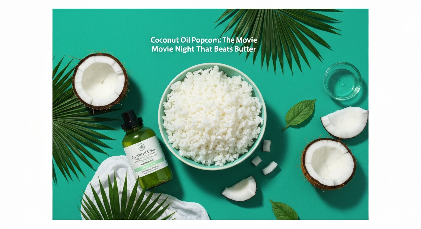Coconut Oil Popcorn: The Movie Night Snack That Beats Butter