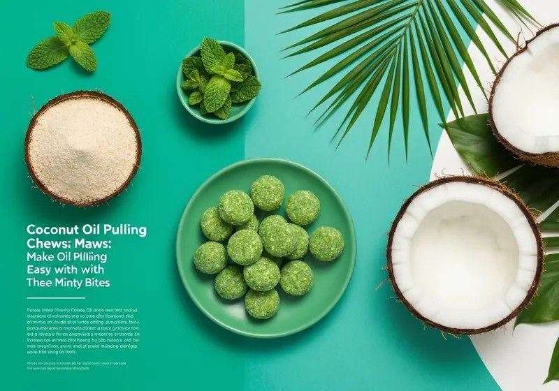coconut oil pulling chews make oil pulling easy with these