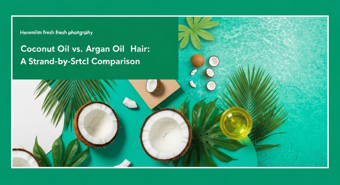 Coconut Oil vs. Argan Oil for Hair: A Strand-by-Strand Comparison