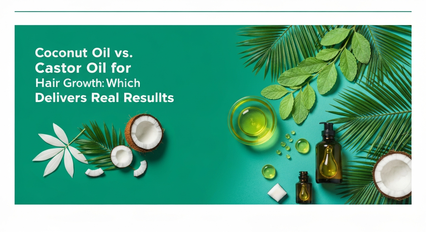 Coconut Oil vs. Castor Oil for Hair Growth: Which Delivers Real Results?