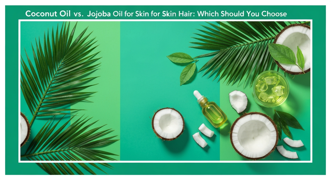 Coconut Oil vs. Jojoba Oil for Skin and Hair: Which Should You Choose?