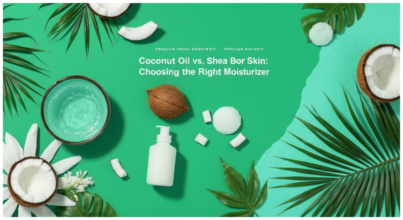 Coconut Oil vs. Shea Butter for Skin: Choosing the Right Moisturizer