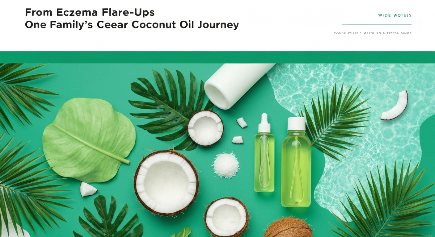 From Eczema Flare-Ups to Clear Skin: One Family's Coconut Oil Journey