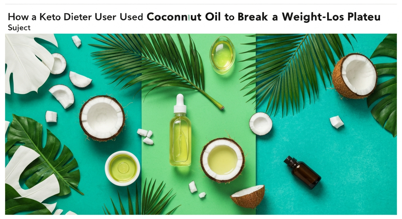 How a Keto Dieter Used Coconut Oil to Break a Weight-Loss Plateau