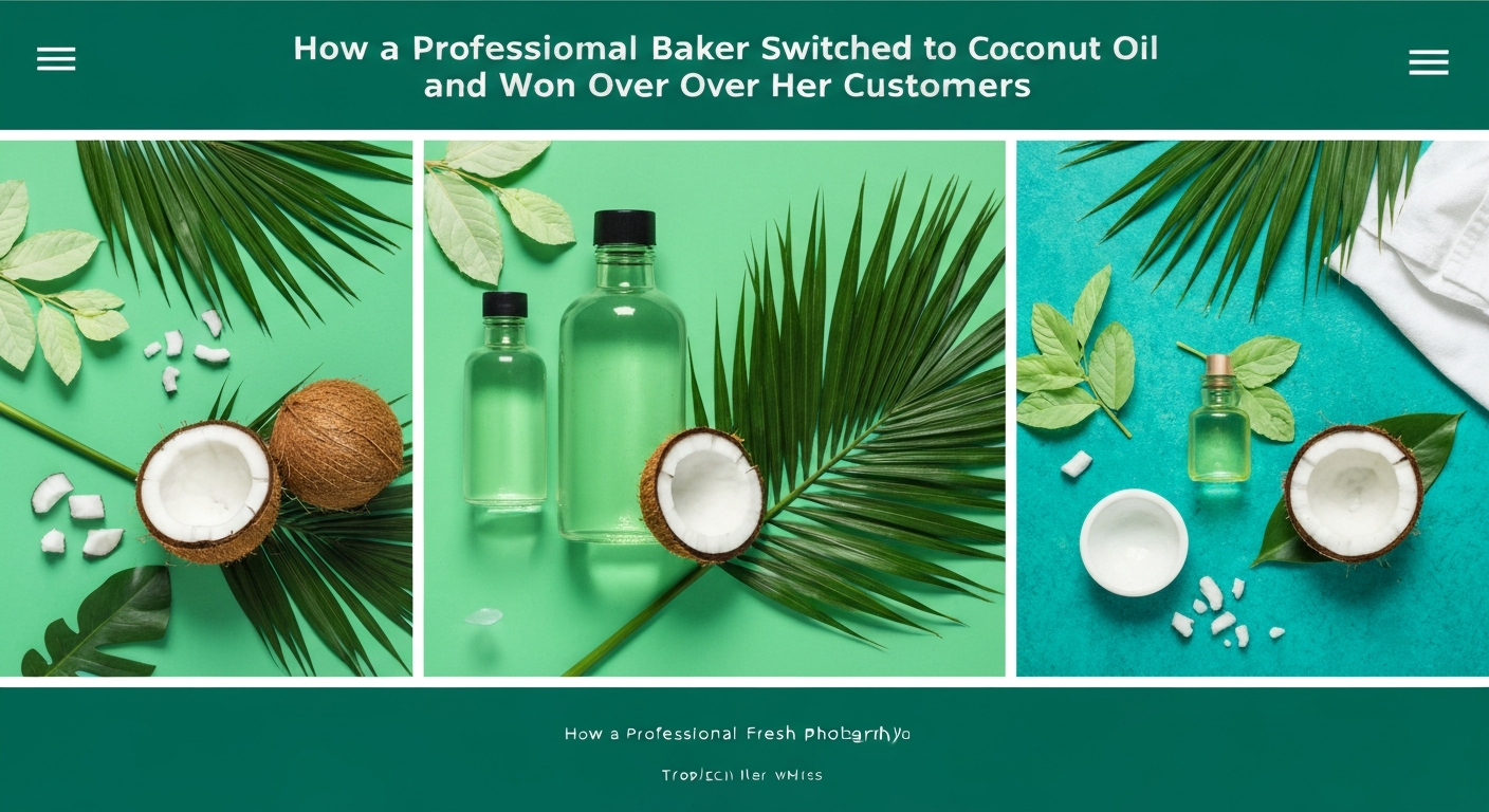 How a Professional Baker Switched to Coconut Oil and Won Over Her Customers