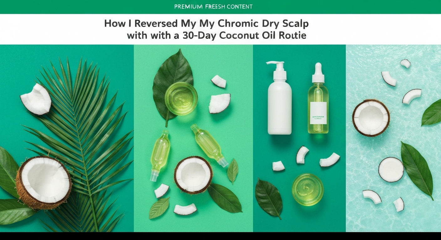 How I Reversed My Chronic Dry Scalp with a 30-Day Coconut Oil Routine