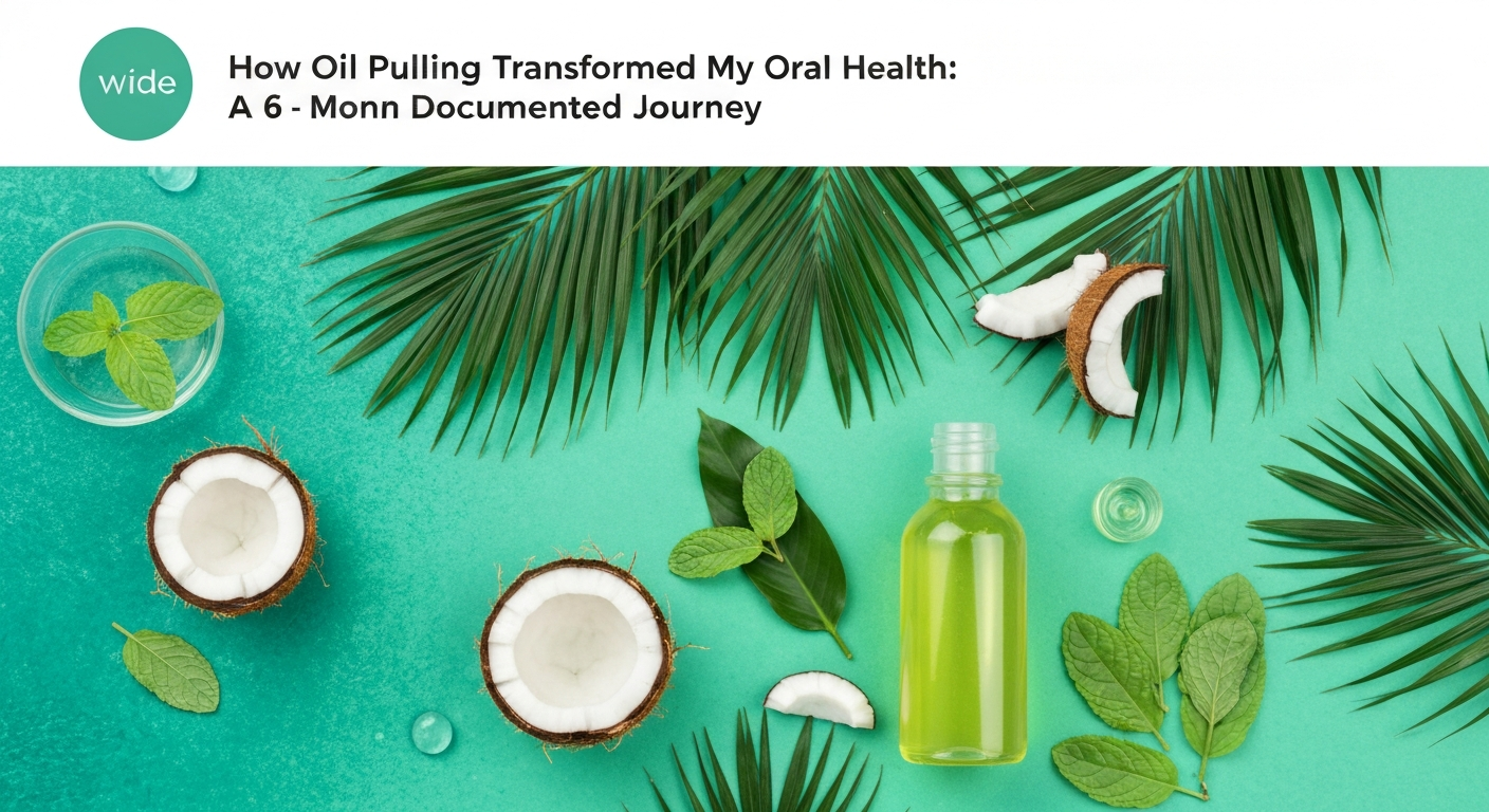 How Oil Pulling Transformed My Oral Health: A 6-Month Documented Journey