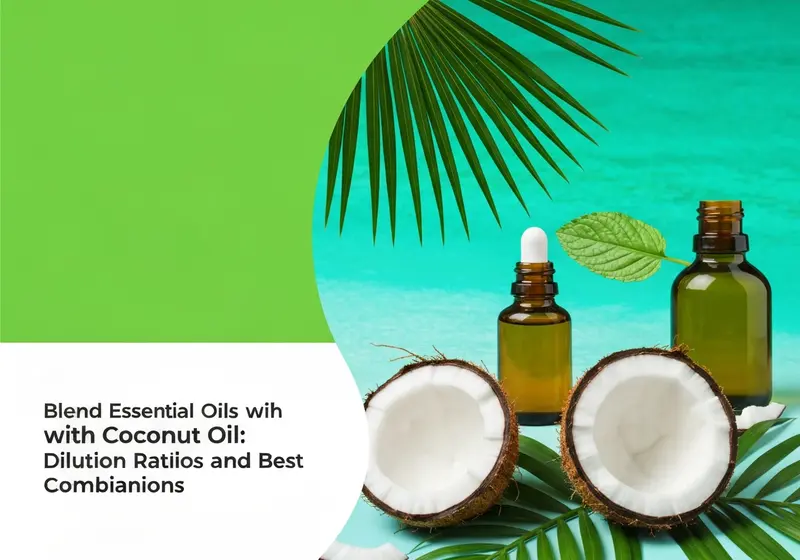 how to blend essential oils with coconut oil dilution