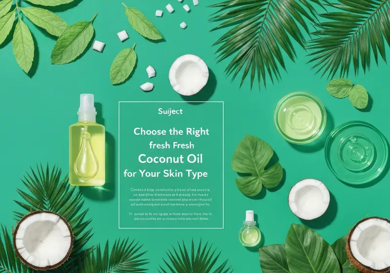 how to choose the right coconut oil for your skin type