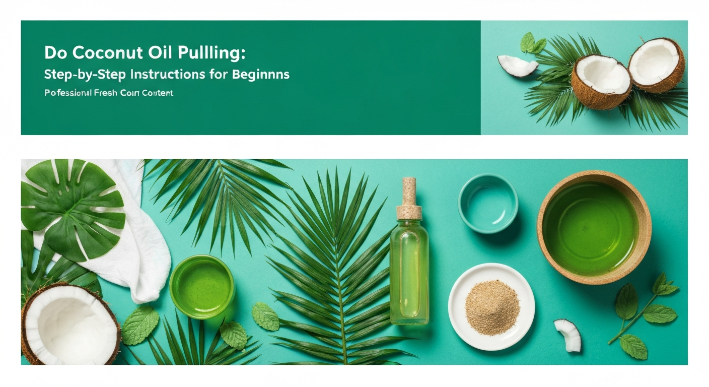 How to Do Coconut Oil Pulling: Step-by-Step Instructions for Beginners