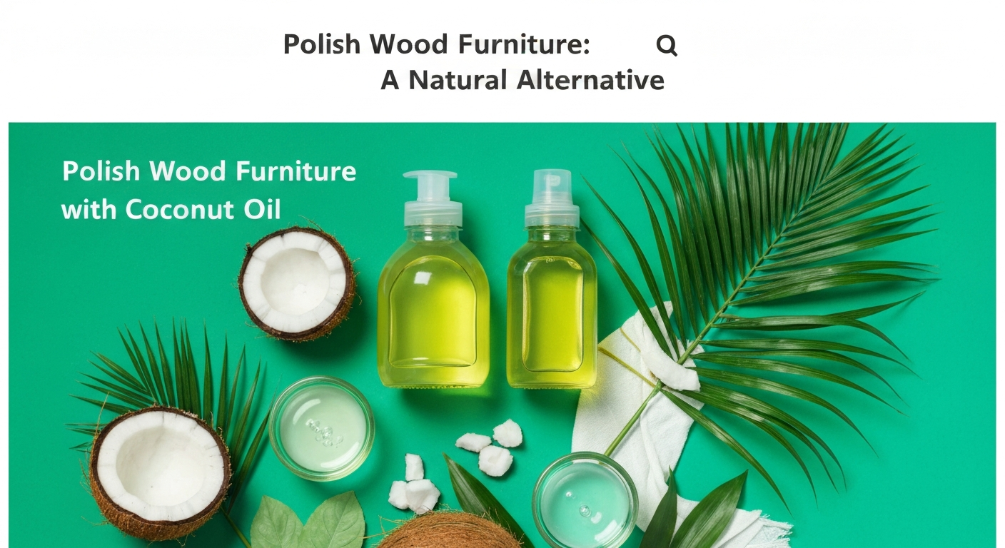 How to Polish Wood Furniture with Coconut Oil: A Natural Alternative