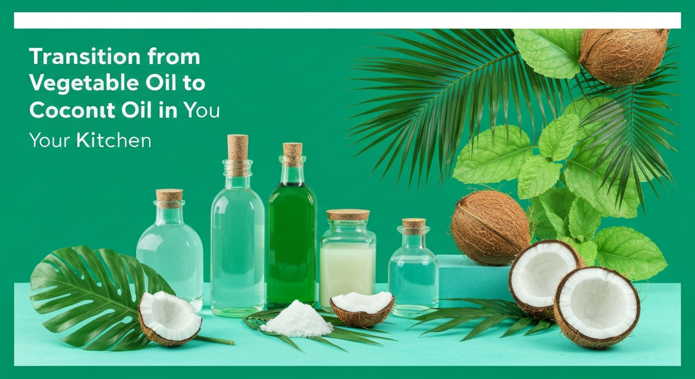 How to Transition from Vegetable Oil to Coconut Oil in Your Kitchen