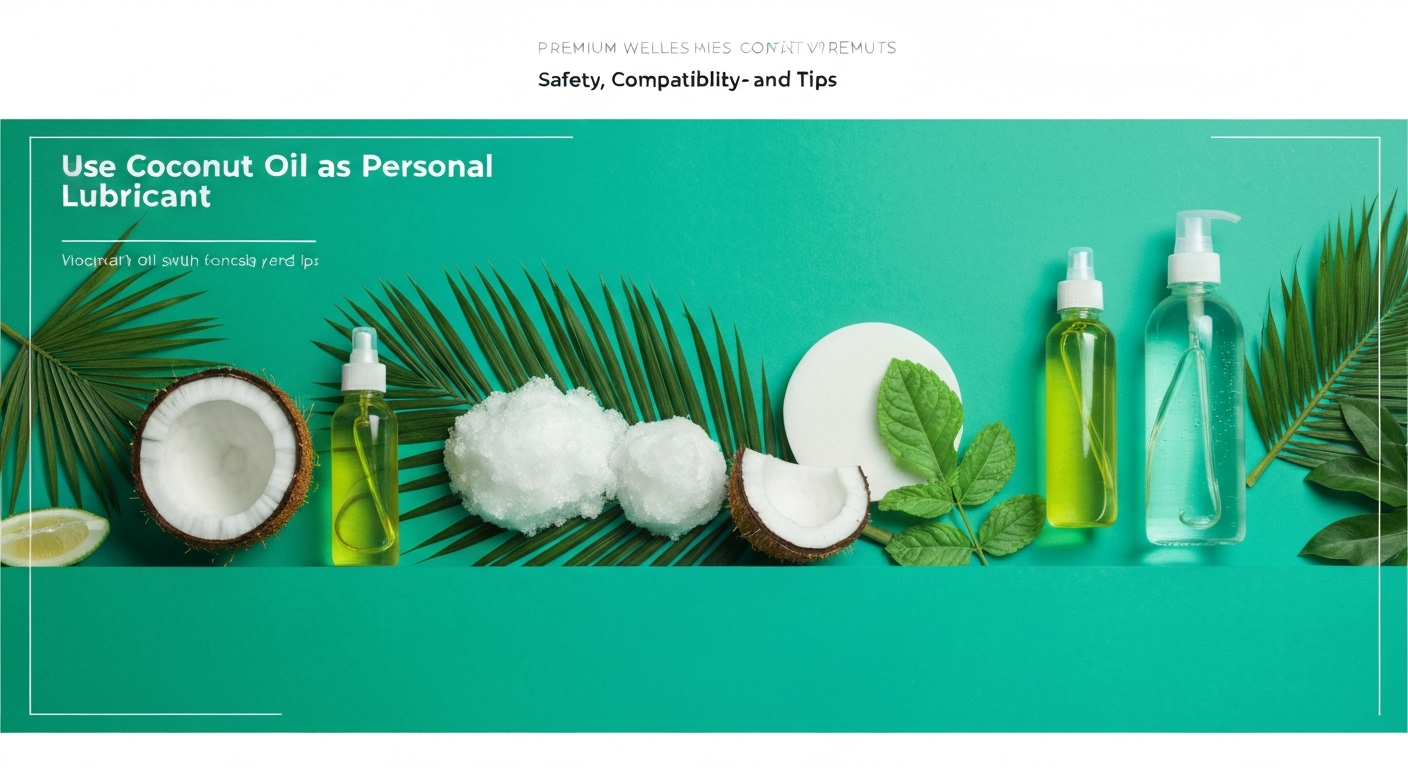How to Use Coconut Oil as a Personal Lubricant: Safety, Compatibility, and Tips