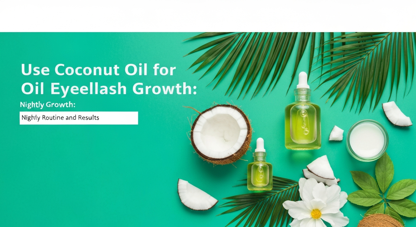 How to Use Coconut Oil for Eyelash Growth: Nightly Routine and Results