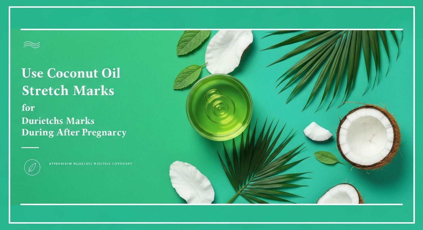 How to Use Coconut Oil for Stretch Marks During and After Pregnancy