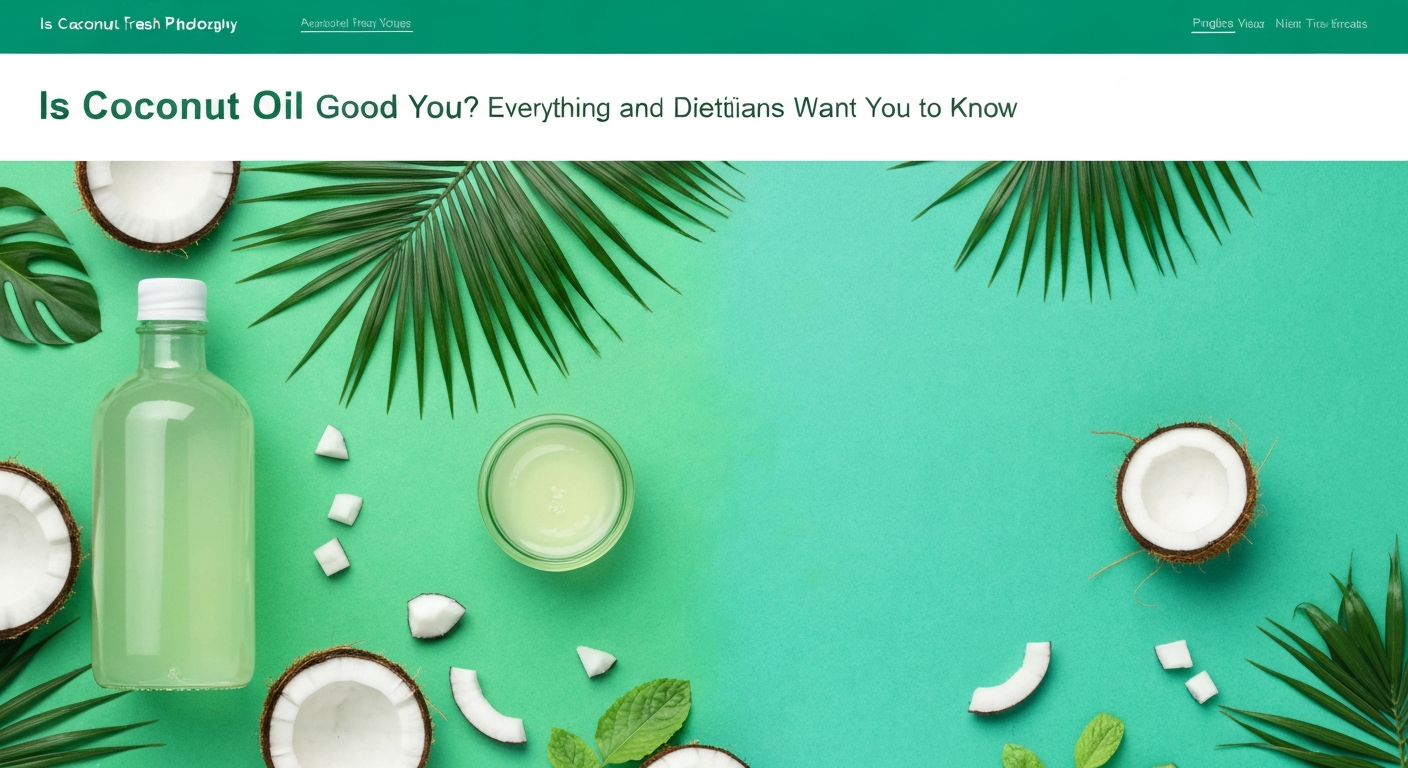 Is Coconut Oil Good for You? Everything Doctors and Dietitians Want You to Know