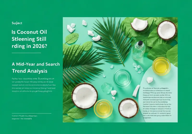 is coconut oil still trending in 2026 a mid year market and