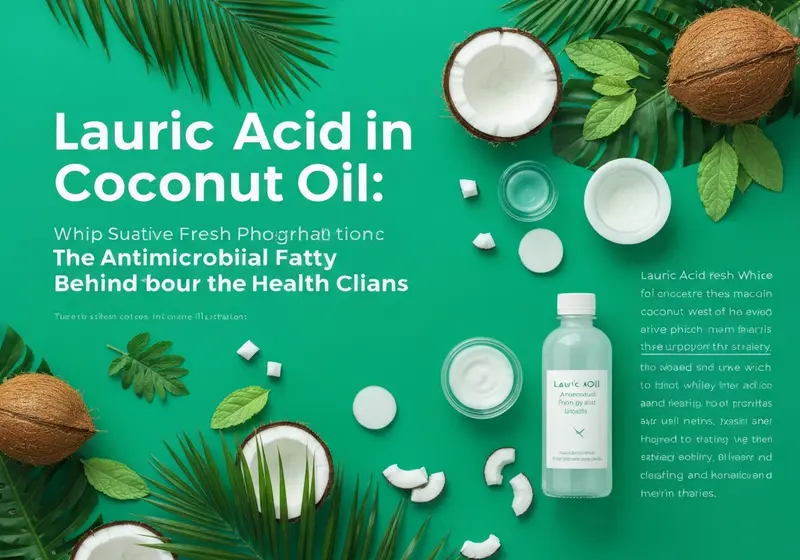 lauric acid in coconut oil the antimicrobial fatty acid