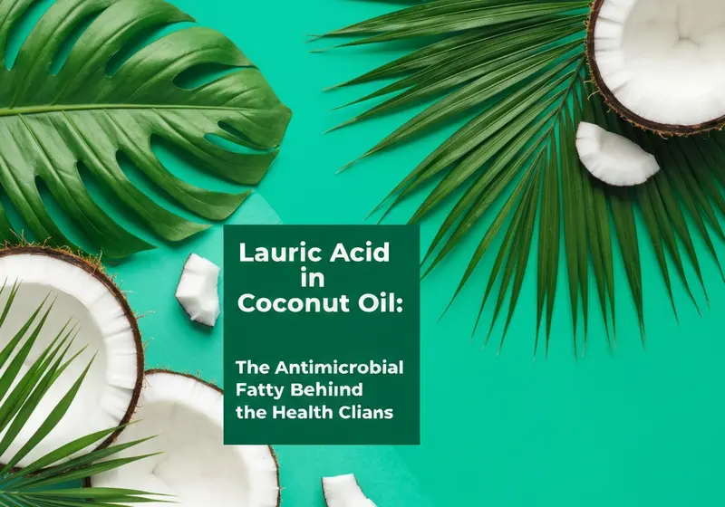 lauric acid in coconut oil the antimicrobial fatty acid