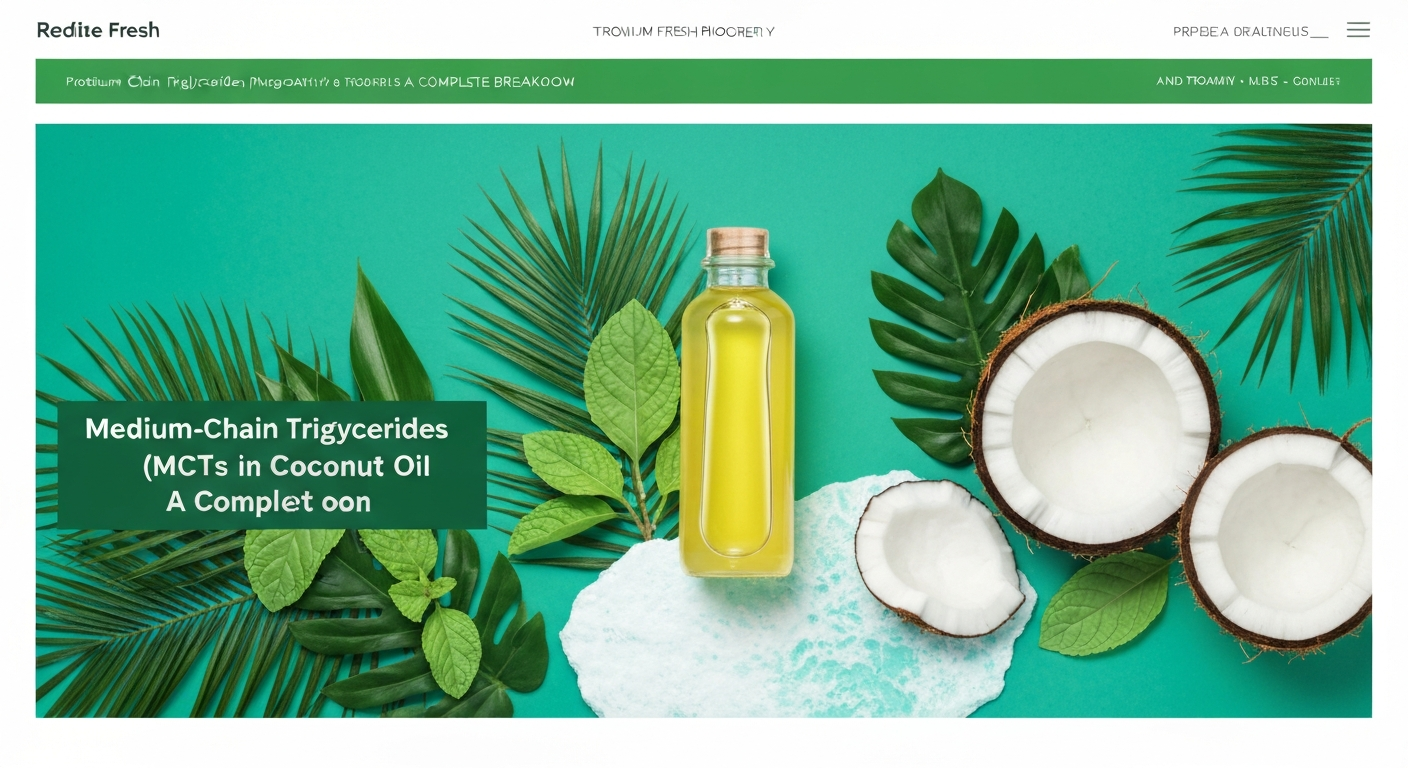 Medium-Chain Triglycerides (MCTs) in Coconut Oil: A Complete Breakdown