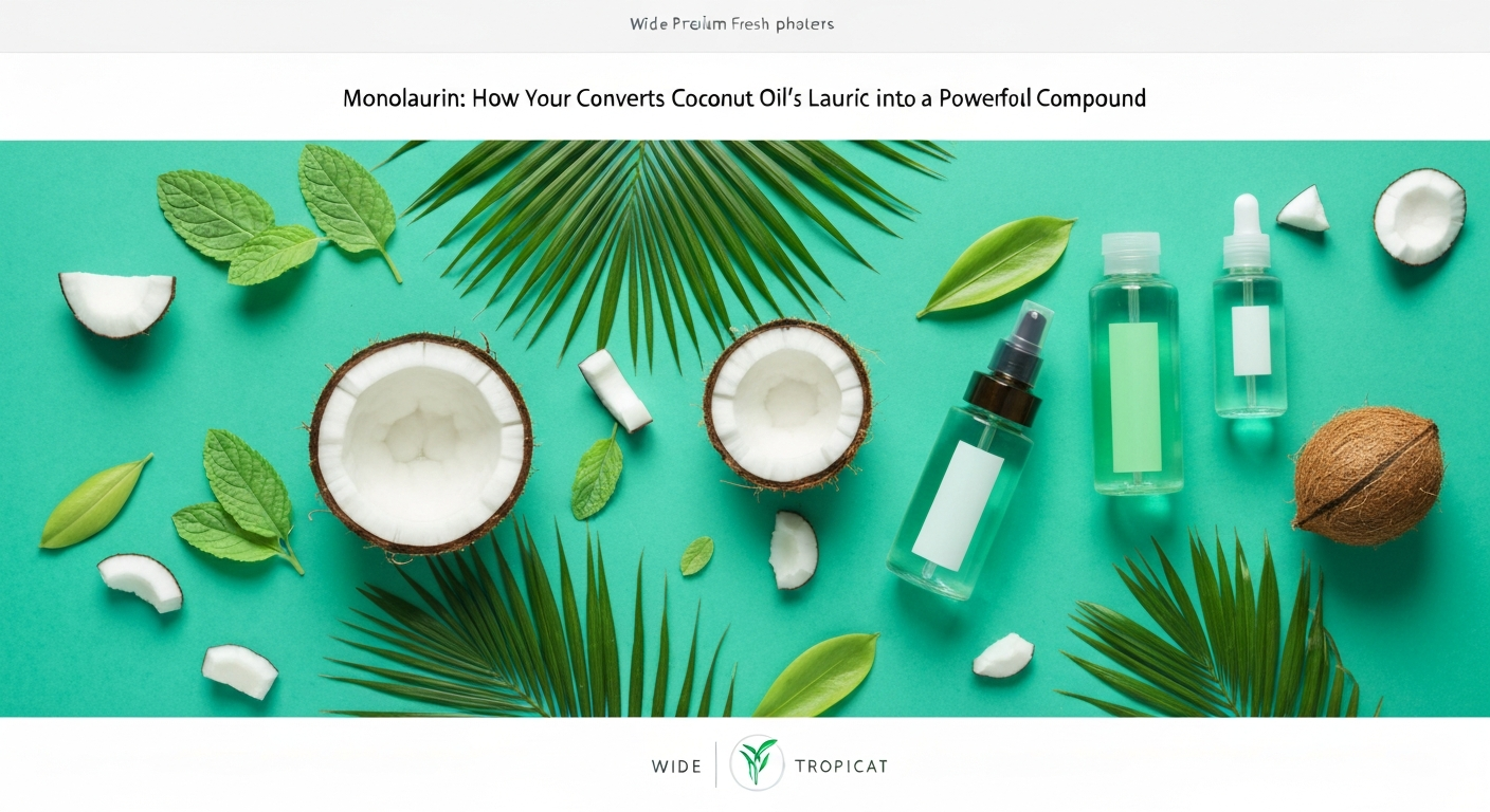 Monolaurin: How Your Body Converts Coconut Oil's Lauric Acid into a Powerful Compound