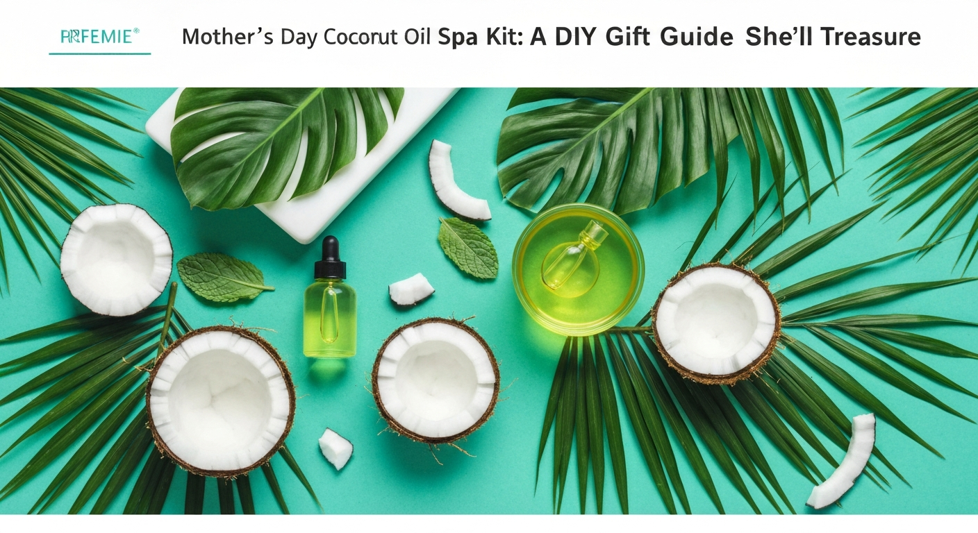 Mother's Day Coconut Oil Spa Kit: A DIY Gift Guide She'll Treasure