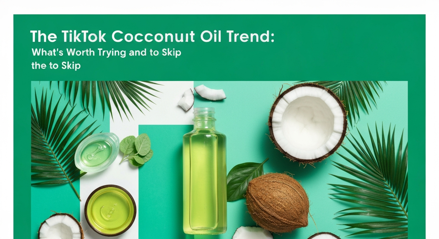 The TikTok Coconut Oil Trend: What's Worth Trying and What to Skip